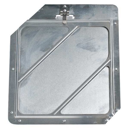 Vehicle Placard Holder, Aluminum, 10 3/4 in W x 10 3/4 in H MPN:60143