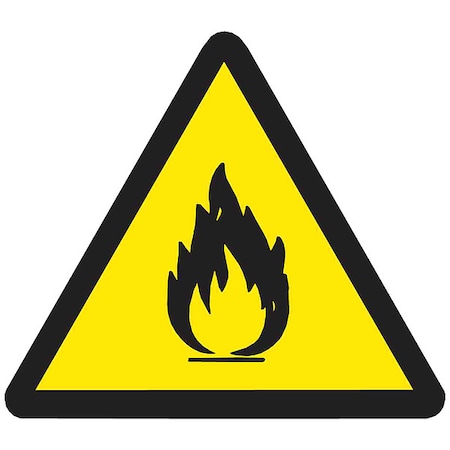 Warning Labels, 2inHx2inW, Vinyl, PK10, 60203 MPN:60203