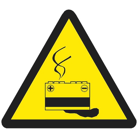 Warning Labels, 4inHx4inW, Vinyl, PK10, 60219 MPN:60219