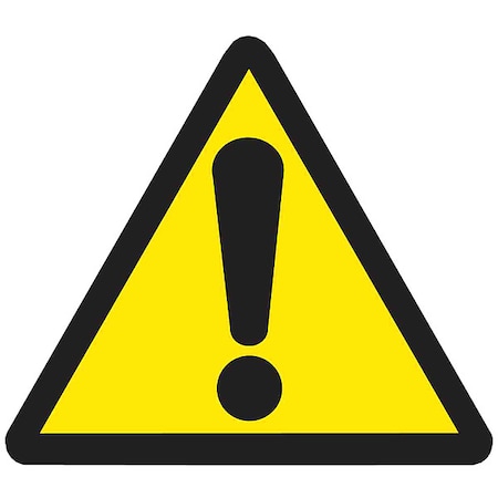 Warning Labels, 4inHx4inW, Vinyl, PK10, 60221 MPN:60221