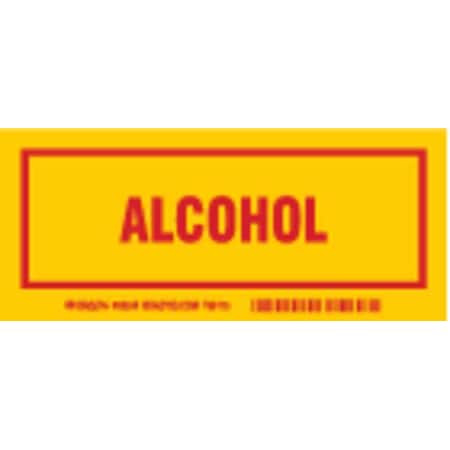 Container Label, 3 in Height, 7 in English, 60244, PK25 MPN:60244