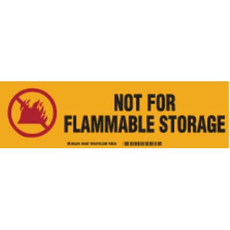 Label, 3 1/2 in H, 12 in W, Polyester, Vertical Rectangle, English, 60297 MPN:60297