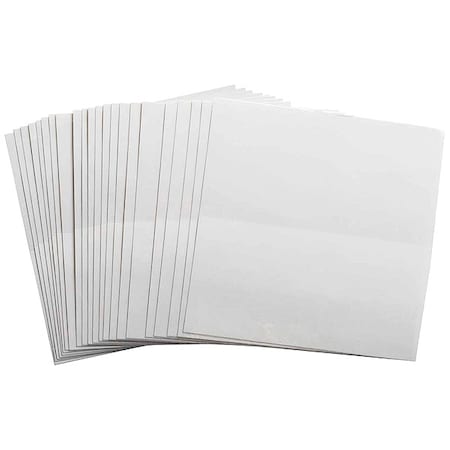 LaminateSheet, Polyester, 4-1/2inW, PK100 MPN:60324