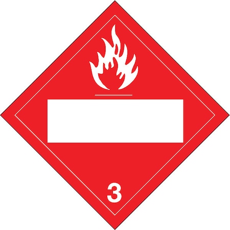 DOT Container Placard, 3 MPN:60394