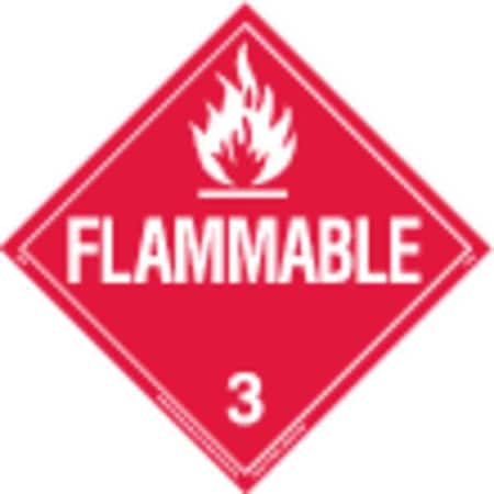 DOT Container Placard, 10-3/4