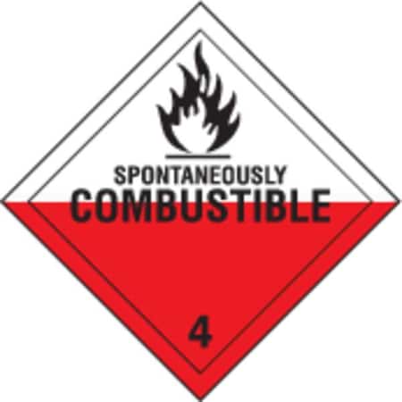 DOT Container Placard, 10-3/4