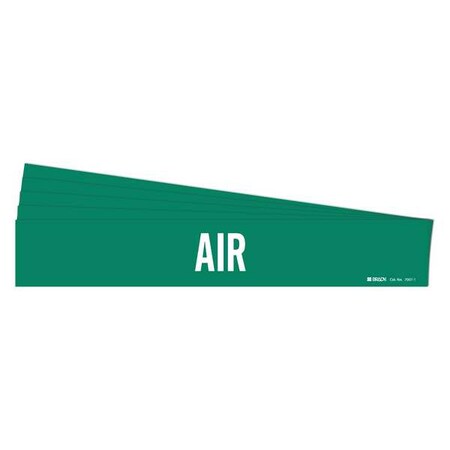 Pipe Marker, Adhesive, 2-1/4