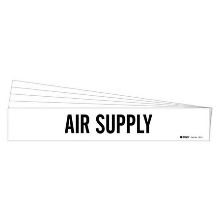 Pipe Marker, Adhesive, 2-1/4