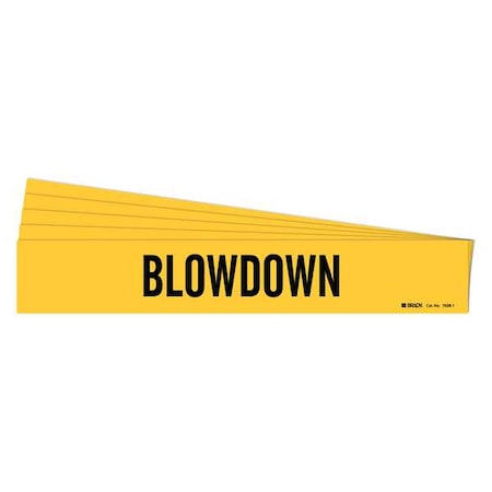 Pipe Marker, PK5, 7028-1-PK MPN:7028-1-PK
