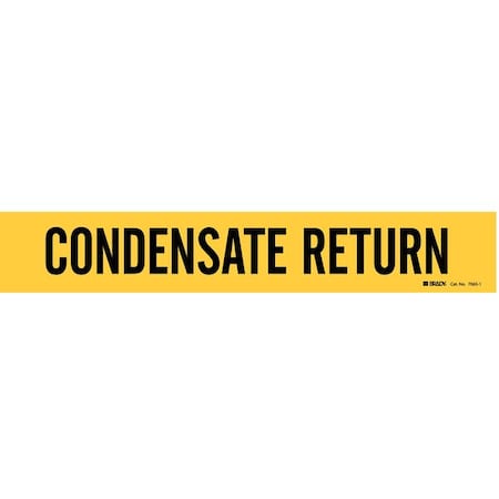 Pipe Mrkr, Condensate Return, 2-1/2to7-7/8, 7065-1 MPN:7065-1