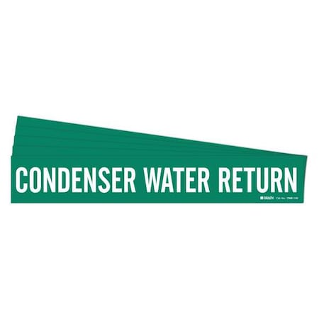 Pipe Marker, Condenser Water Return, PK5, 7068-1HV-PK MPN:7068-1HV-PK