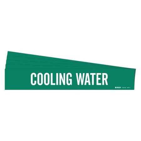 Pipe Marker, Cooling Water, PK5 MPN:7070-1-PK