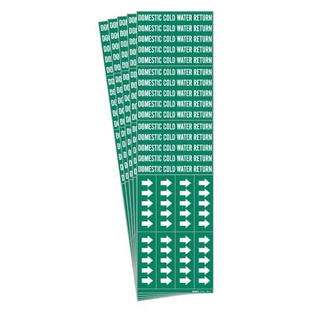 Pipe Marker, PK5, 7085-3C-PK MPN:7085-3C-PK
