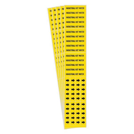 Pipe Marker, PK5, 7161-3C-PK MPN:7161-3C-PK