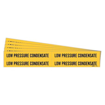 Pipe Marker, Low Pressure Condensate, PK5, 7175-4-PK MPN:7175-4-PK