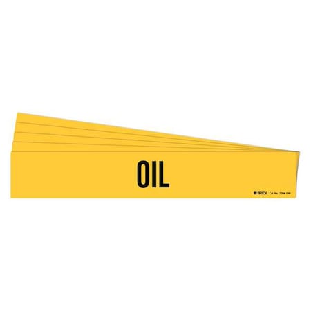 Pipe Marker, Adhesive, 4
