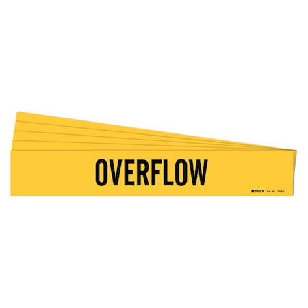 Pipe Marker, Adhesive, 2-1/4