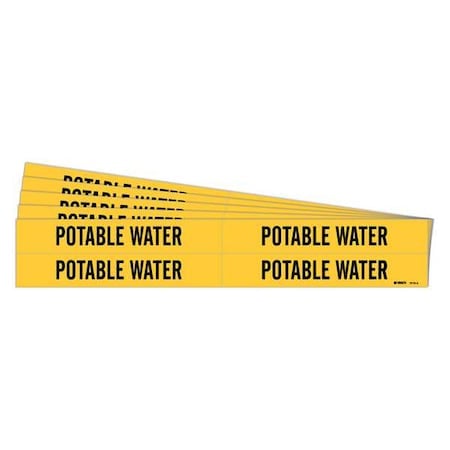 Pipe Marker, PK5, 7218-4-PK MPN:7218-4-PK