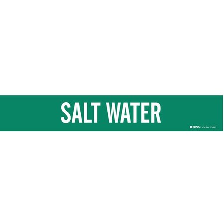 Pipe Markr, Salt Water, Gn, 2-1/2to7-7/8 In MPN:7248-1