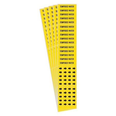 Pipe Marker, PK5, 7283-3C-PK MPN:7283-3C-PK