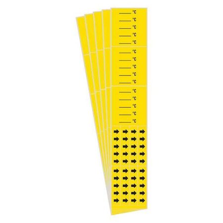 Pipe Marker, Adhesive, Black, C, PK5, 7307-3C-PK MPN:7307-3C-PK