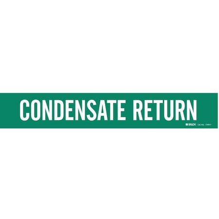 Pipe Mrkr, Condensate Return, 2-1/2to7-7/8, 7349-1 MPN:7349-1