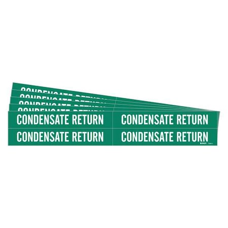 Pipe Marker, Condensate Return, PK5 MPN:7349-4-PK