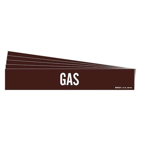 Pipe Marker, Adhesive, 4
