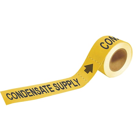 Pipe Marker, Condensate Supply, 2 In.H MPN:73880