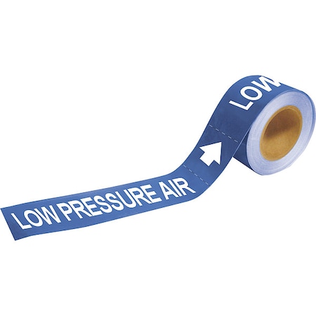 Pipe Marker, Low Pressure Air, 2 In.H MPN:73904
