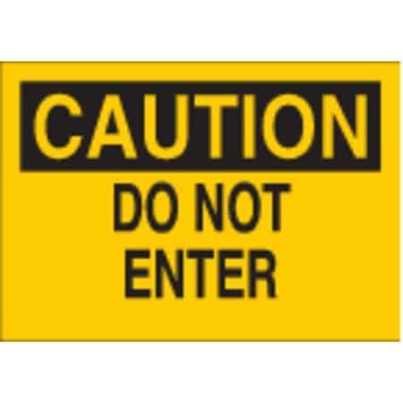 Caution Sign, Fiberglass, 10