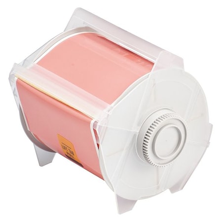 Label Tape Cartridge, Pink, Labels/Roll: Continuous MPN:76598