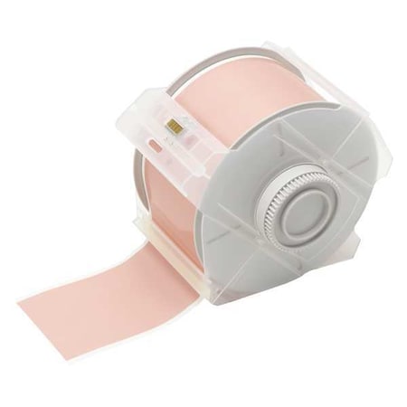 Label Tape Cartridge, Pink, Labels/Roll: Continuous MPN:76599