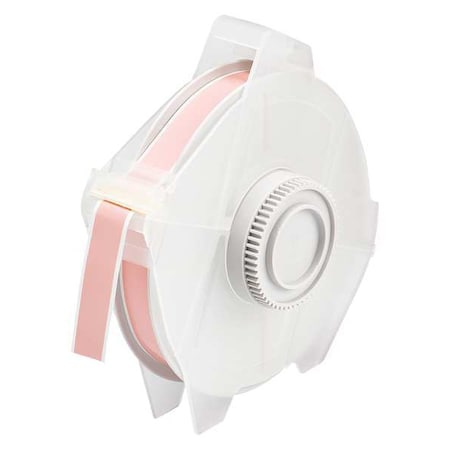 Label Tape Cartridge, Pink, Labels/Roll: Continuous MPN:76601
