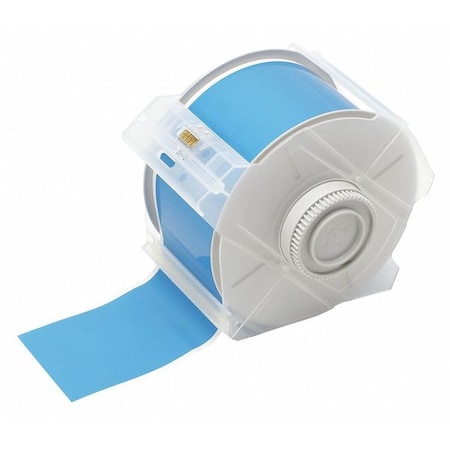 Label Tape Cartridge, Light Blue, Labels/Roll: Continuous MPN:76607