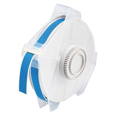 Label Tape Cartridge, Light Blue, Labels/Roll: Continuous MPN:76609