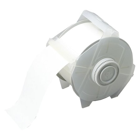 Label Tape Cartridge, Clear, Labels/Roll: Continuous MPN:76611