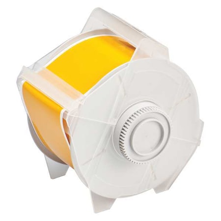 Label Tape Cartridge, Yellow, Labels/Roll: Continuous MPN:76620