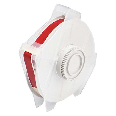 Label Tape Cartridge, Red, Labels/Roll: Continuous MPN:76626