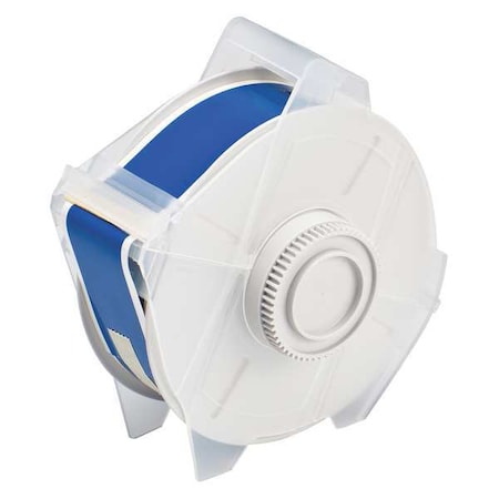 Label Tape Cartridge, Blue, Labels/Roll: Continuous MPN:76629