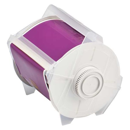 Label Tape Cartridge, Purple, Labels/Roll: Continuous MPN:76631