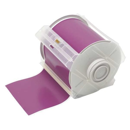 Label Tape Cartridge, Purple, Labels/Roll: Continuous MPN:76632