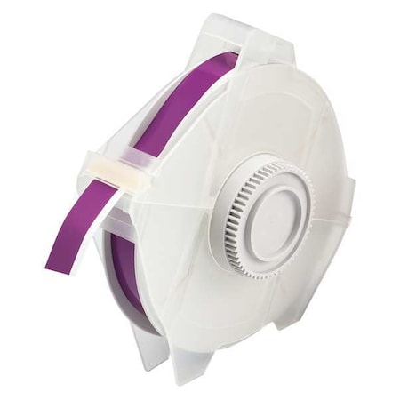 Label Tape Cartridge, Purple, Labels/Roll: Continuous MPN:76634