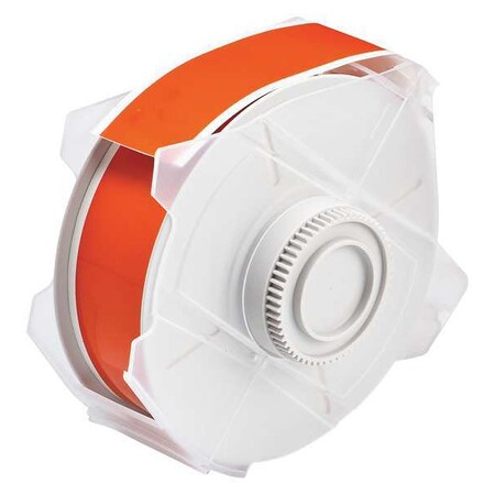 Label Tape Cartridge, Orange, Labels/Roll: Continuous MPN:76637