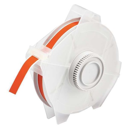 Label Tape Cartridge, Orange, Labels/Roll: Continuous MPN:76638