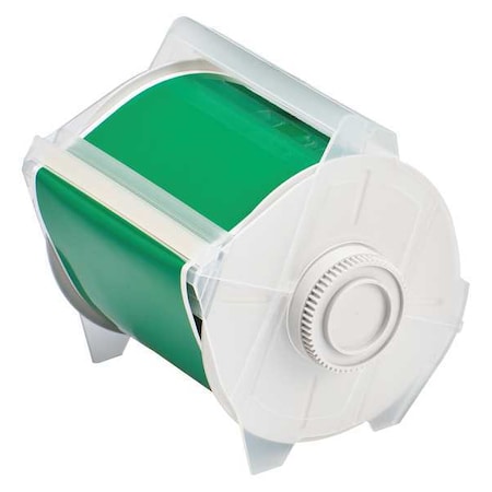 Label Tape Cartridge, Green, Labels/Roll: Continuous MPN:76639