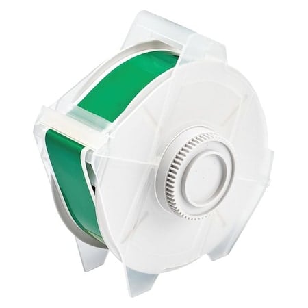 Label Tape Cartridge, Green, Labels/Roll: Continuous MPN:76641