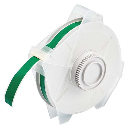 Label Tape Cartridge, Green, Labels/Roll: Continuous MPN:76642
