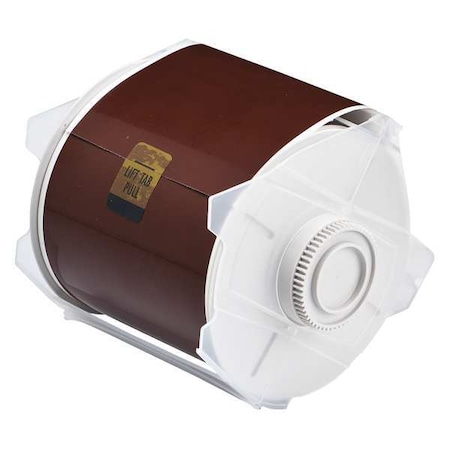 Label Tape Cartridge, Brown, Labels/Roll: Continuous MPN:76643