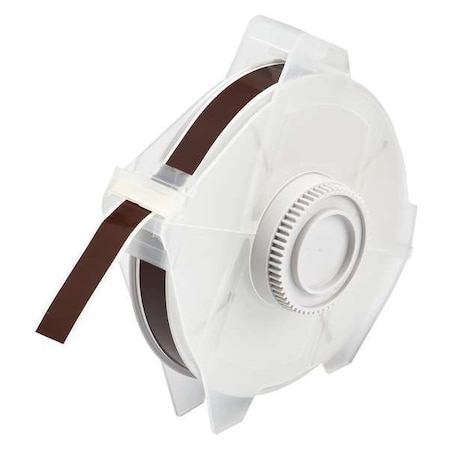 Label Tape Cartridge, Brown, Labels/Roll: Continuous MPN:76646